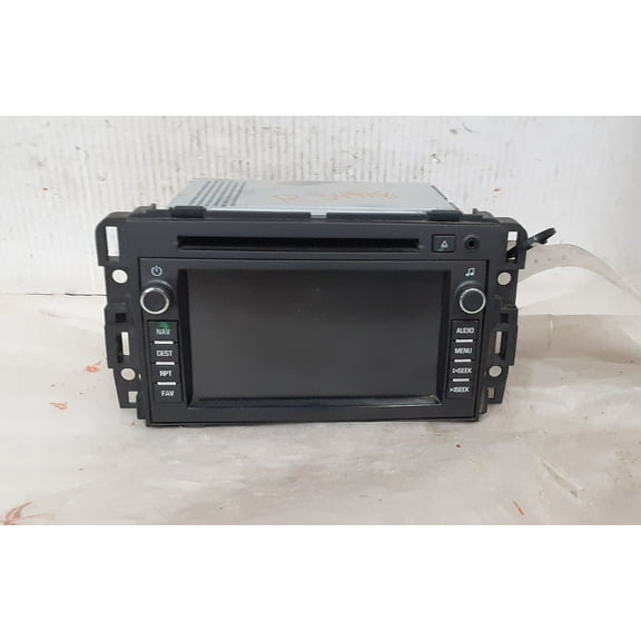 Pre-Owned 06 07 Buick Lucerne Navigation CD DVD Radio w Aux 5223392 OEM - Verify Specific Vehicle Fitment In Description - (Good)