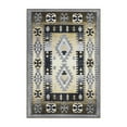 thumbnail image 2 of BNM Bohemian Diamond Indoor Area Rug, 2' x 3', Blue, 2 of 4