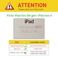 thumbnail image 2 of Fintie iPad mini 5 2019 / mini 4 Case - Multi-Angle Viewing Folio Cover with Auto Sleep/Wake, Black, 2 of 7