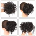thumbnail image 3 of Chignon en Désordre Pièces de Cheveux pour Femmes Chouchous pour Extensions de Cheveux Élastiques Élastiques Élastiques Chouchous Synthétiques Queue de Cheval, 3 of 7