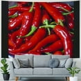 thumbnail image 4 of BCIIG Red Peppers Tapestry Wall Hanging Unique Style Graphic Tapestries Home Wall Decor Art for Living Room Bedroom Apartment Farmhouse Dorm 40x30inch, 4 of 6