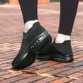 thumbnail image 6 of BNRSHOE Womens Sock Walking Shoes Slip On Lightweight Comfort Casual Running Sneakers Black, 6 of 8