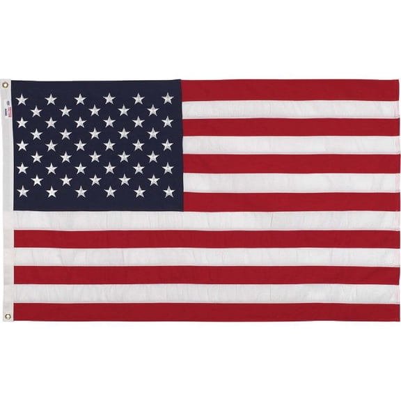 Valley Forge USDT3 Flag 3 ft W 5 ft H Polyester