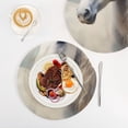 thumbnail image 4 of Horse by White Trivet Mats Woven Pot Holders 3Pcs Non-Slip Heat Resistant for Hot Pots Pans Pats, 4 of 6