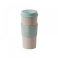 thumbnail image 1 of Choosebetter Tasse de Voyage, Tasse à Café en Fibre de Blé, Réutilisable, Sans BPA, Isolation à Double Paroi, Couvercle à Vis, Légère, 1 of 6