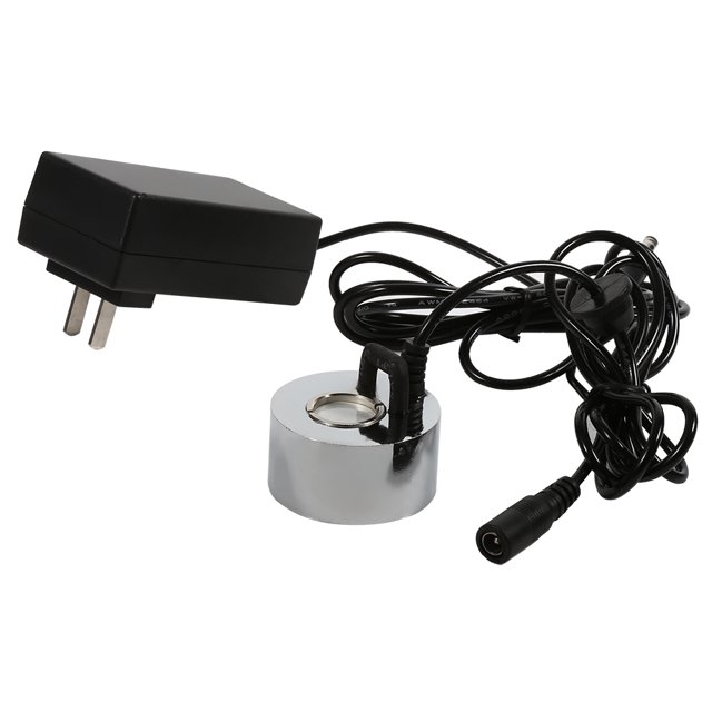 Fabricante de Niebla Ultrasónica de 24V Fogger Water Fountain Pond Atomizador Humidificador de Aire para Acuario con Adaptador Decoración de Ba?o Tanque Peces Jardín Hidropónico Estanque Césped EOTVIA NO