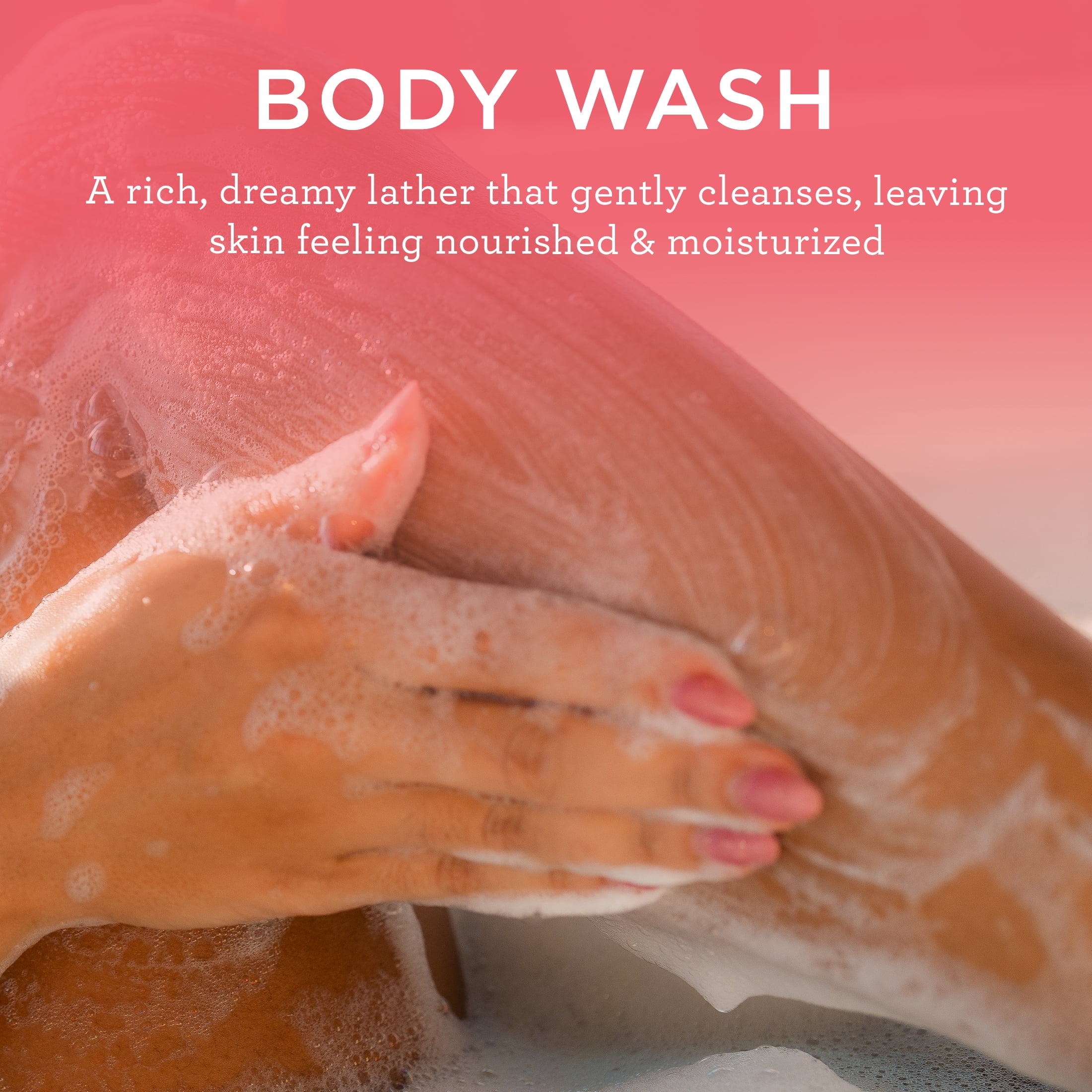MIX:BAR Coconut Palm Body Wash with Vitamin E, 16fl oz