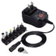 thumbnail image 1 of AC100V-240V a DC 3V-12V Fuente de adaptador de corriente ajustable 12W 1.2A 6pcs DC Tips 1.2m Cable tholdsy PJ6927-01, 1 of 2