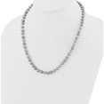thumbnail image 2 of 14K Yellow Gold 6-7Mm Near Round Grey Fwc Pearl 18In Necklace (Width 6.3) (Length 18) - Jbsp, 2 of 5