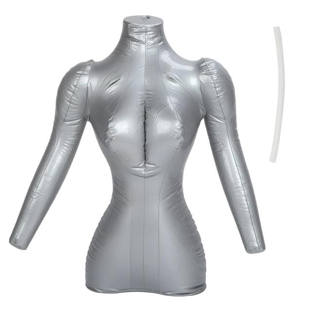Modèle d'Exposition de Vêtements Matériau PVC Manteau Féminin Rack à Mannequins Gonflable