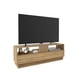 thumbnail image 3 of Rack Para Tv 80  Espacios De Almacenamiento Color Almendra, 3 of 7