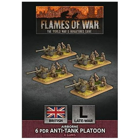 Flames of War: British 6PDR Anti-Tank Platoon (Late-War)
