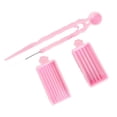 thumbnail image 3 of yuksok 3 Pieces 2.6mm Mini Beads Tools Kit Iron Bead Sorting Tools Time Saving and Aligner Plate Picking Tray for Melt Beads Pink, 3 of 8