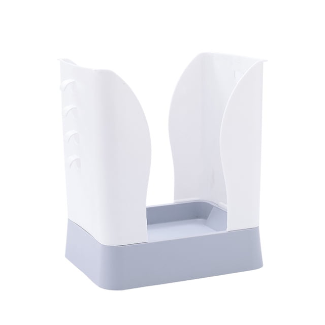 Trash Plastic Garbage Can Expandable Trash Bag Holder Large Capacity for Kitchen Bathroom