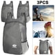 thumbnail image 1 of Mochila Plegable para Viajes Al Aire Libre Impermeable Senderismo Color 3 Uds., 1 of 8