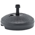 thumbnail image 3 of vidaXL Umbrella Base Sand/Water Filled 5.3 gal Anthracite Plastic, 3 of 4