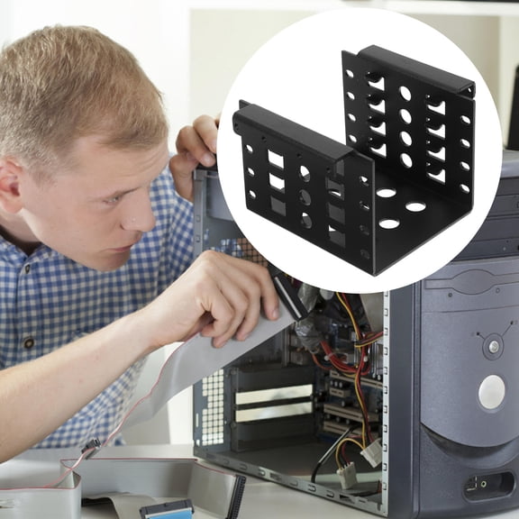 WRITWAA Cage Para Disco Duro Negro Resistente Para Almacenamiento Y Montaje