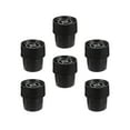 thumbnail image 2 of Noise Reduction Trampoline Non-Slip Mats Black 6Pcs 4X3.8In, 2 of 7