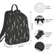 thumbnail image 2 of Easygdp Retro Skeleton Dancing On Halloween Party para Easygdp Yak - Mochila Casual Ligera y Resistente para Viaje y Senderismo para Hombres y Mujeres, 2 of 7