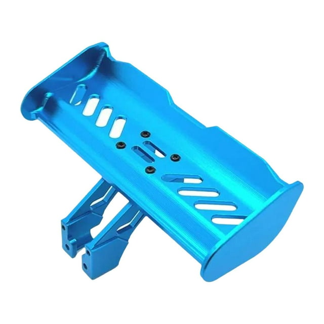 Alerón trasero RC Alerón trasero de aluminio Alerón trasero RC eficaz Alerón robusto Práctico Azul