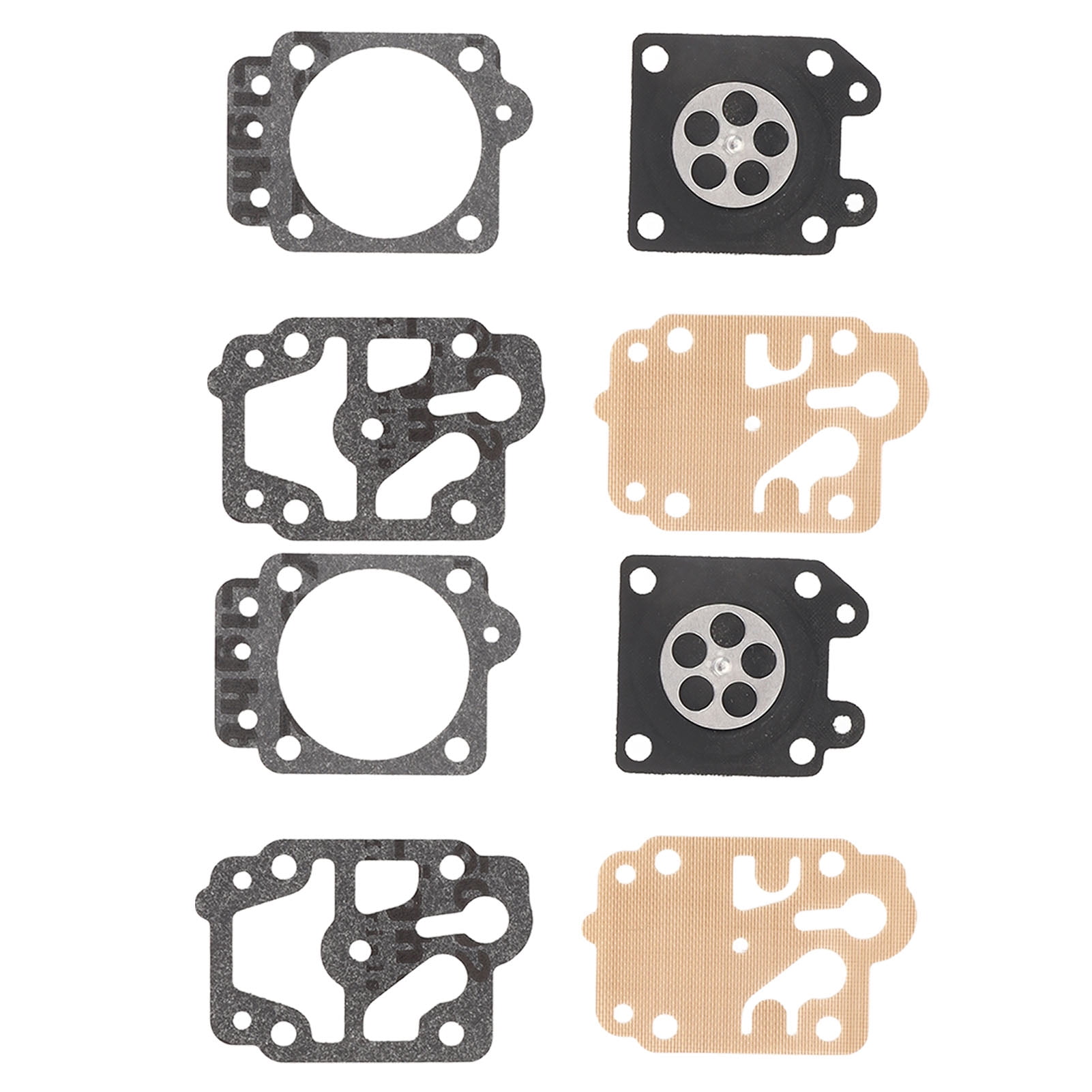Lawn Mower Repair Parts 2Set Carburetor Diaphragm Repair Carburetor Diaphragm Paper Padand Gasket Set Carburetor Diaphragm Repair Rebuild Kit Proven