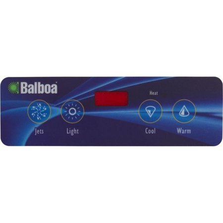 Balboa Lite Duplex Digital Panel - Balboa 11884 Icon 10 Lite Duplex Topside Control Overlay