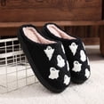 thumbnail image 2 of Shadoumai Halloween Slippers For Women Men, Halloween Pumpkin Slippers, Soft Plush Spooky Slipper, Cute Cartoon Cozy House Slipper, Fuzzy Winter Holiday Shoes, Halloweens Christmas Gifts, 2 of 8