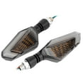 thumbnail image 4 of Motorcycle Indicator Lights,2Pcs Motorcycle Retro Waterproof Motorcycle Turn Signal Lights Motorcycle Warning Lights Maximized Efficiency, 4 of 8