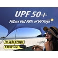 thumbnail image 2 of Refugio solar Bestset para carpa de playa, 3 x 3 m, UPF50+, a prueba de viento, 2 of 8