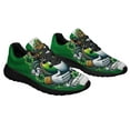 thumbnail image 6 of Happy St Patrick's Day Claddagh Symbol Irish Shoes Sneakers Black Size 7.5, 6 of 7