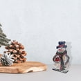 thumbnail image 2 of Maison Concepts Christmas Wooden Snowman With Scarf (10.85L X 2.35W X 16.35H), 2 of 3