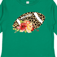 thumbnail image 4 of Inktastic Football with Flowers and Leopard Spots Boys or Girls Long Sleeve Toddler T-Shirt, 4 of 5