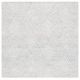 thumbnail image 2 of SAFAVIEH Abstract Dania Diamond Area Rug, Blue/Ivory, 6' x 6' Square, 2 of 11