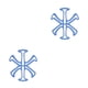 thumbnail image 3 of sweethay Forro de repuesto para casco de montar en bicicleta, forro de TPE de absorción de impactos, almohadillas transpirables a prueba de sudor, Azul 2piezas sweethay CBP159487, 3 of 5