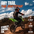 thumbnail image 7 of 4-Stroke Gas Dirt Bike,39cc Gas Powered Off-Road Mini Bike,Mini Dirt Bike with 20mph Max Speed & 27 miles Max Range,Adjustable Suspension, Dual Disc Brakes,Epa Certified, 7 of 7