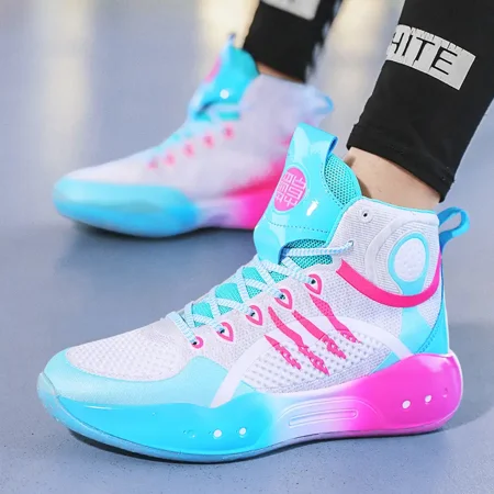 

Comfortable Basketball Shoes For Men Women Fashion Non-Slip Running Shoes