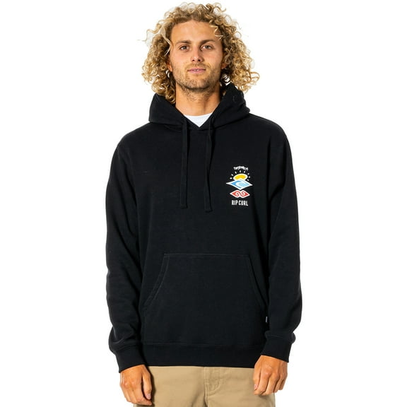 Search Icon Hood Pullover Hoody [Black]