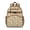 Camel-54, variant on Adorable Pig Students Backpack Watercolor Farm Animal Print with Cute Cartoon Pig and Abstract Floral Pattern