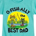 thumbnail image 3 of Pete The Cat - O-Fish-Ally The Best Dad - Toddler And Youth Girls Short Sleeve Graphic T-Shirt, 3 of 6