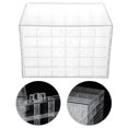 thumbnail image 4 of Nail Decoration Storage Box Transparent Empty Nail Art Organizer, 4 of 8