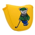 thumbnail image 4 of Cubierta de putter de mazo de golf Sunnimix Amarillo, 4 of 8