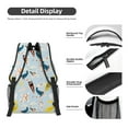 thumbnail image 4 of Salouo Japanese Carps Print Laptop Backpack 16.5'' Daypack Carry On Backpack for Men Women Outdoor Bag Laptop Sleeve and Dual for Weekender/Business/Hiking-One Size, 4 of 6