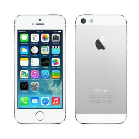 Refurbished Apple iPhone 5s 64GB, Silver - Unlocked GSM (with 1 Year (Best Warranty For Iphone 7)