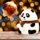 thumbnail image 1 of Linda luz nocturna de panda para niños, luz nocturna de silicona para guardería Kawaii, 1 of 5