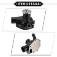 thumbnail image 5 of Unique Bargains Water Pump for Mitsubishi 6D16 6D16T for Kobelco SK330-6 SK320-6 with Rubber Ring Kit, 5 of 6