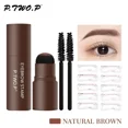 thumbnail image 1 of Kit profesional completo para dar forma al sello en polvo para cejas, pinceles de maquillaje, pintura para cejas, lápiz para cejas, plantilla para cejas, 1 of 5