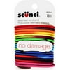 Scunci: Assorted Solid & Multi-Color Blended Elastics, 18 ct