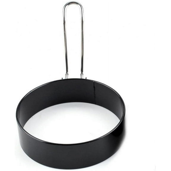 Egg Rings,Fried Egg Ring, For Frying 1/2 Pcs Stainless Steel Fried Egg Pancake Shaper Nonstick Omelette Pancake Maker Fried Egg Mold Metal Fried Egg Ring (Color : 1PC) (Color : 1pc)
