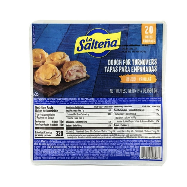 Tapas Shells, 550 g
