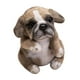 thumbnail image 2 of Muñeco de peluche de perro de 7,87 pulgadas, adorable y tierno, adorno para sofá, juguete de peluche. Caqui, 2 of 9